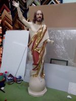 Odnowiona figurka Zmartwychwstałego Chrystusa